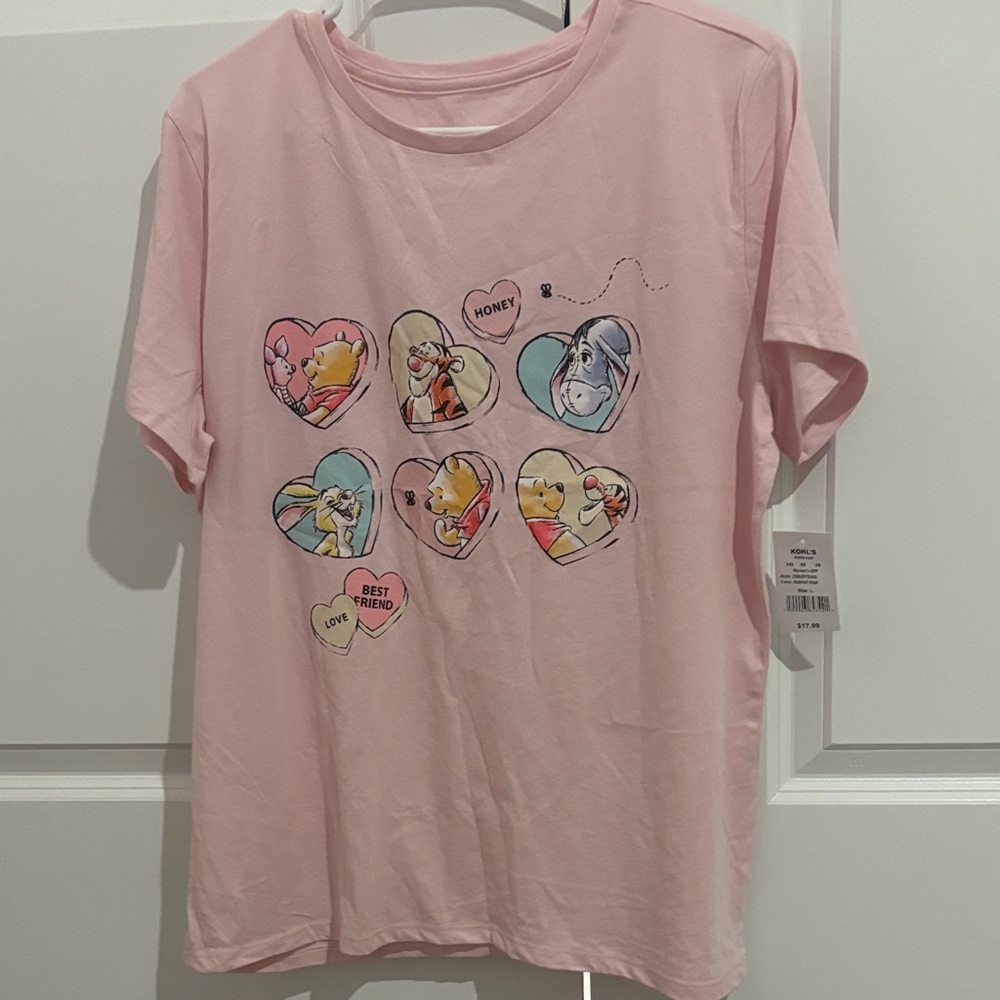 Pink Winnie the Pooh shirt